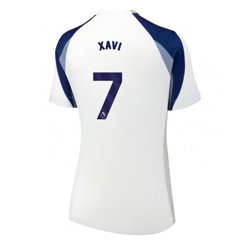 Stroje piłkarskie Tottenham Hotspur Xavi Simons #7 Koszulka Podstawowej dla damskie 2025-26 Krótki Rękaw